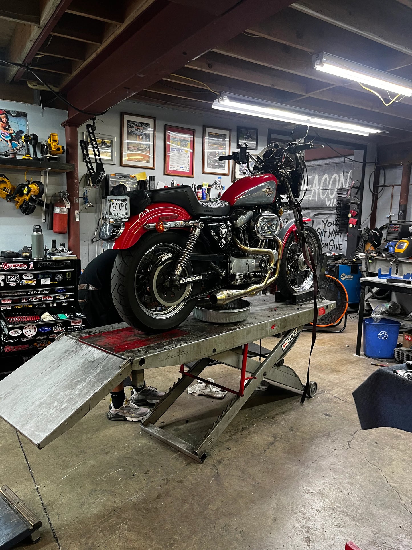 1986-2003 Sportster - Cutback
