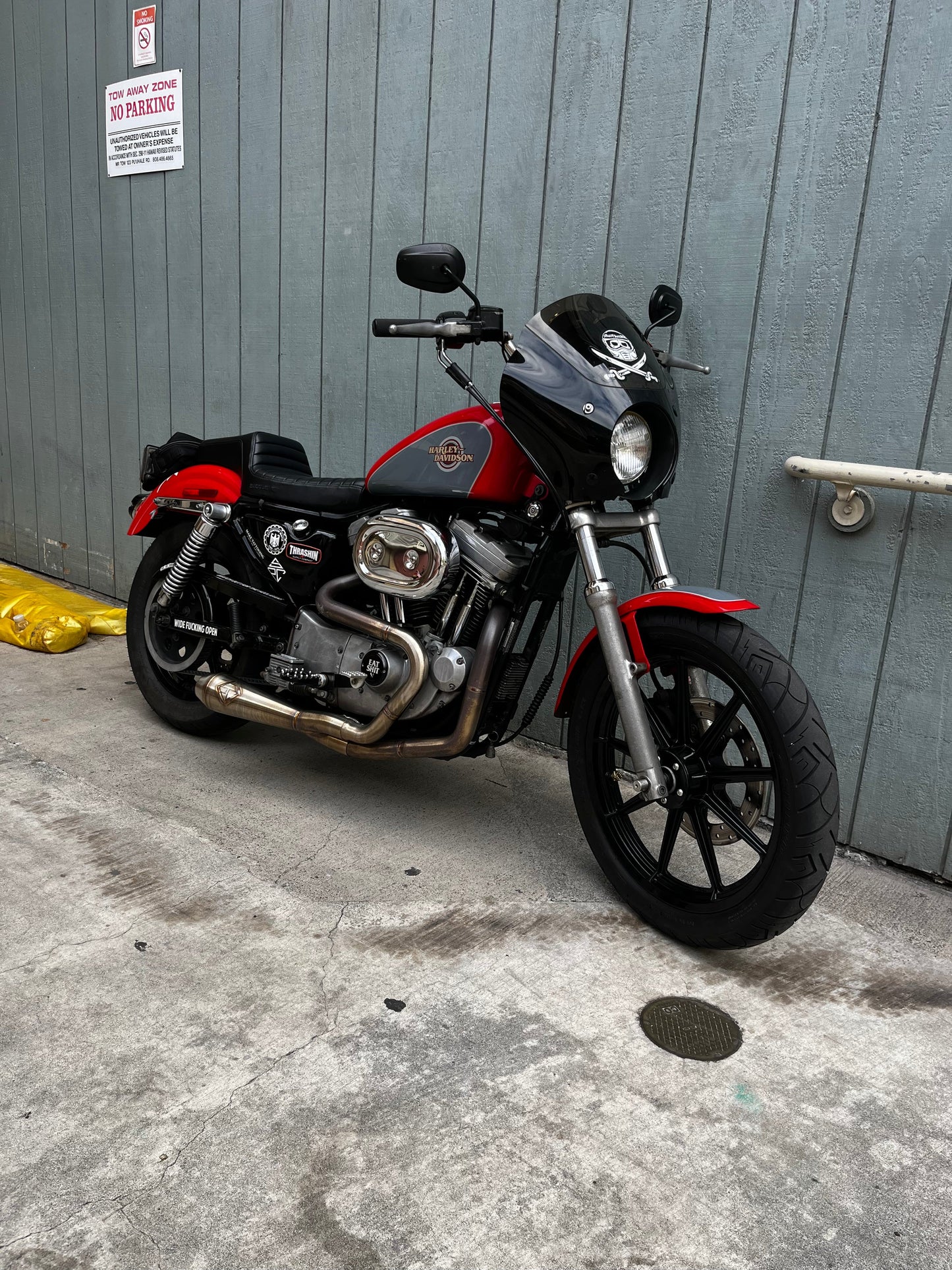 1986-2003 Sportster - Cutback