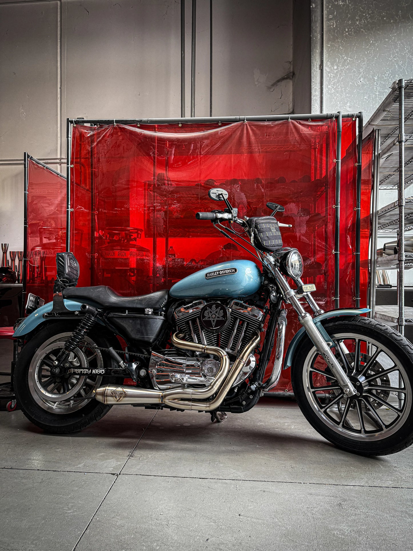 2004-2013 Sportster - Cutback